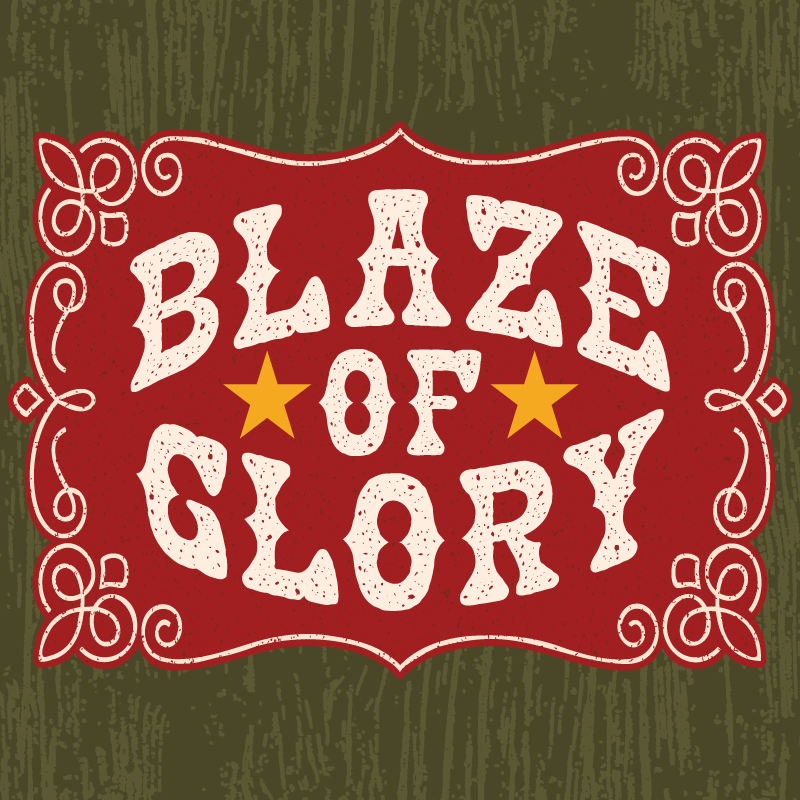 BLAZE OF GLORY - cinnamon spice scented