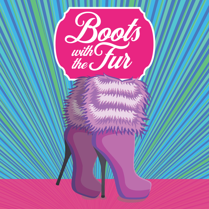 BOOTS WITH THE FUR - luscious love  scented