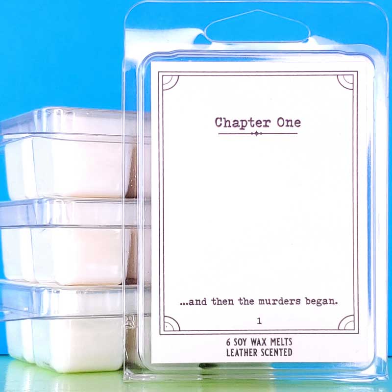 CHAPTER ONE - leather scented candle