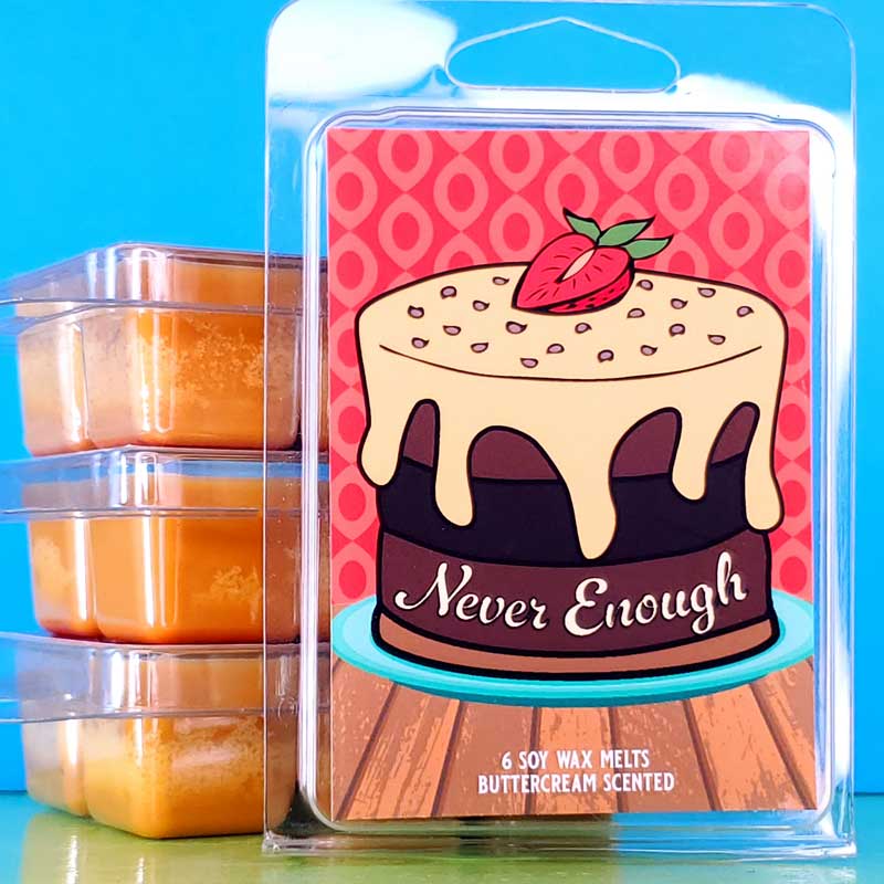 NEVER ENOUGH - buttercream scented