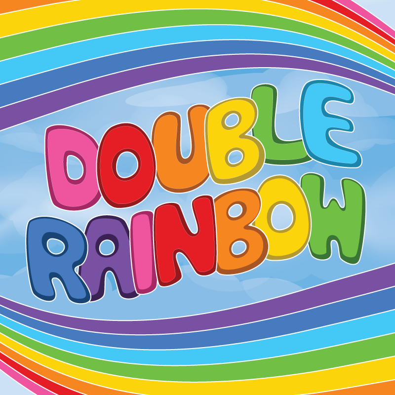 DOUBLE RAINBOW - sweet cranberry scented